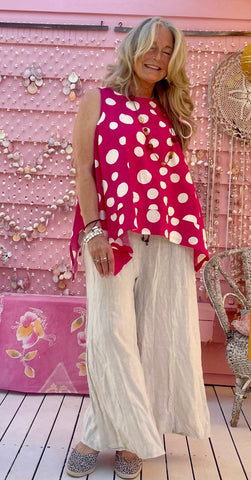 Linen Gypsy Classic Palazzo Pants