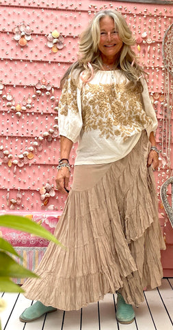 Spring Gypsy Whimsy Blouse