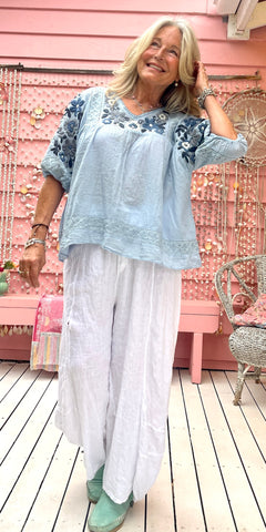 Spring Gypsy Damsel Blouse