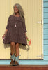 Earth Gypsy Mini Dune Dress