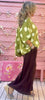 Linen Gypsy Big Spot Tops