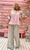 Linen Gypsy Tiered Lounge Pants