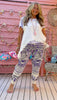 Vintage Gypsy Flour Sack Joggers