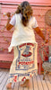 Vintage Gypsy Flour Sack Skirt
