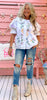 Vintage Gypsy Heirloom - Puff Sleeve Blouse