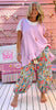 Spring Gypsy Malibu Pom Pom Harem Pants