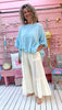Sky Gypsy Butterfly Blouse