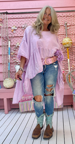Sky Gypsy Butterfly Blouse