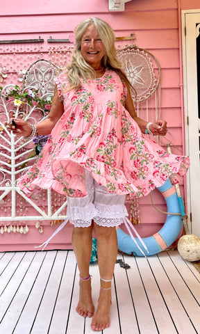 Summer Gypsy  Beach Baby Doll Dress