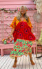 Indian Jewel Kaftan (tri-colour)