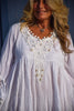 Italian Beach Gypsy Luxe Pom Pom Dress